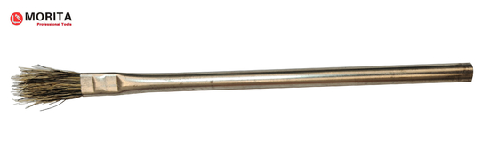 Кисловочный Horsehair щеток щетинится длина 165mm 25mm щеток потока ручки олова длиной Horsehair 9mm широким для дома мастерской