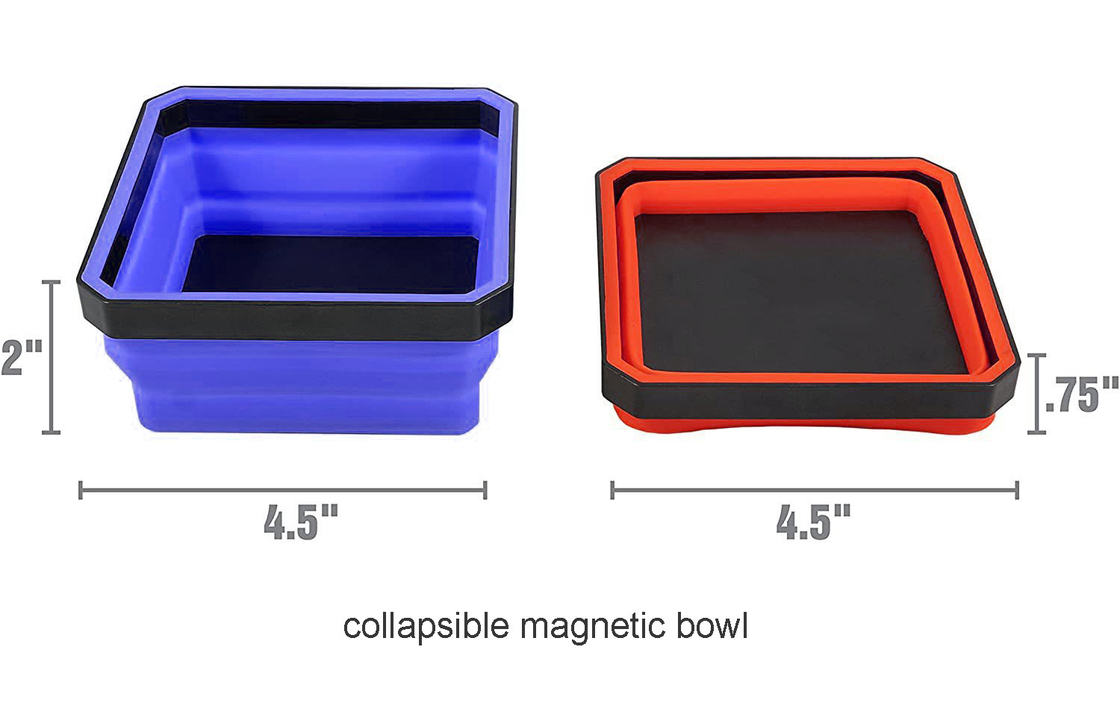 Складный шар 120*120*50mm силиконовой резины магнитный 4 болты, гайки, винты и части владениями цвета доступных