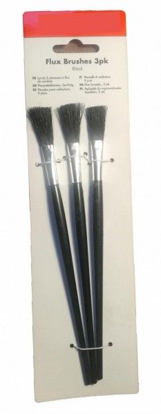 ПК ручки 3 ровной пластиковой черноты щетки потока инструментов трубопровода ручки пластиковые