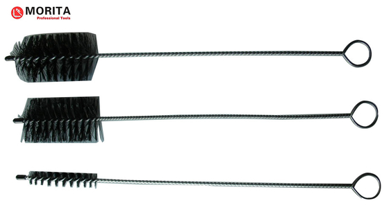 Купить Кисти для очистки дыма 3 шт. 400 мм Сталь и нейлон Круглый Ø52 мм Круглый Ø15 мм Плоский 52*30 мм Серебряные сантехнические инструменты online manufacture