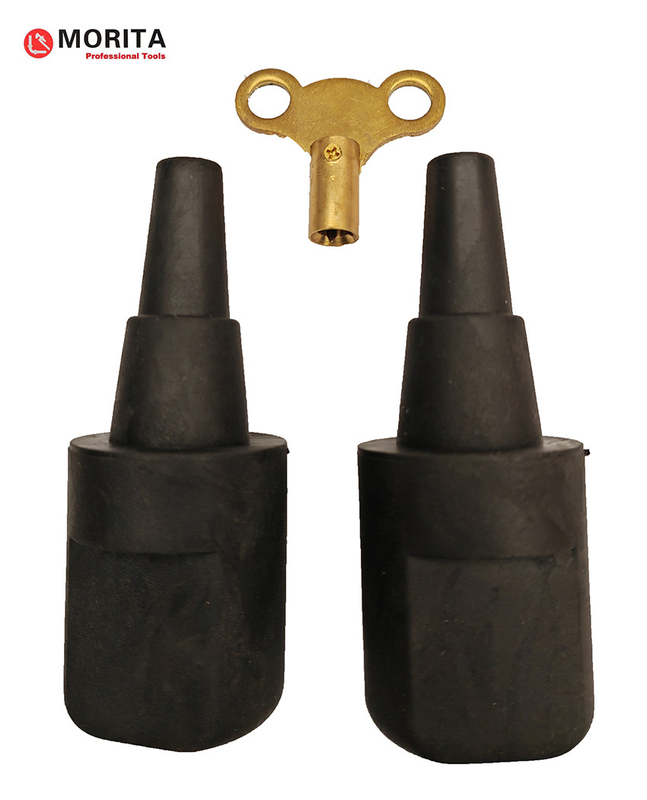Набор 3 Pce 15mm &amp; 22mm изменения клапана радиатора 2 резиновых пробкы и 1 латунного стравливающого ключевого черного желтый цвет для изменяя радиатора