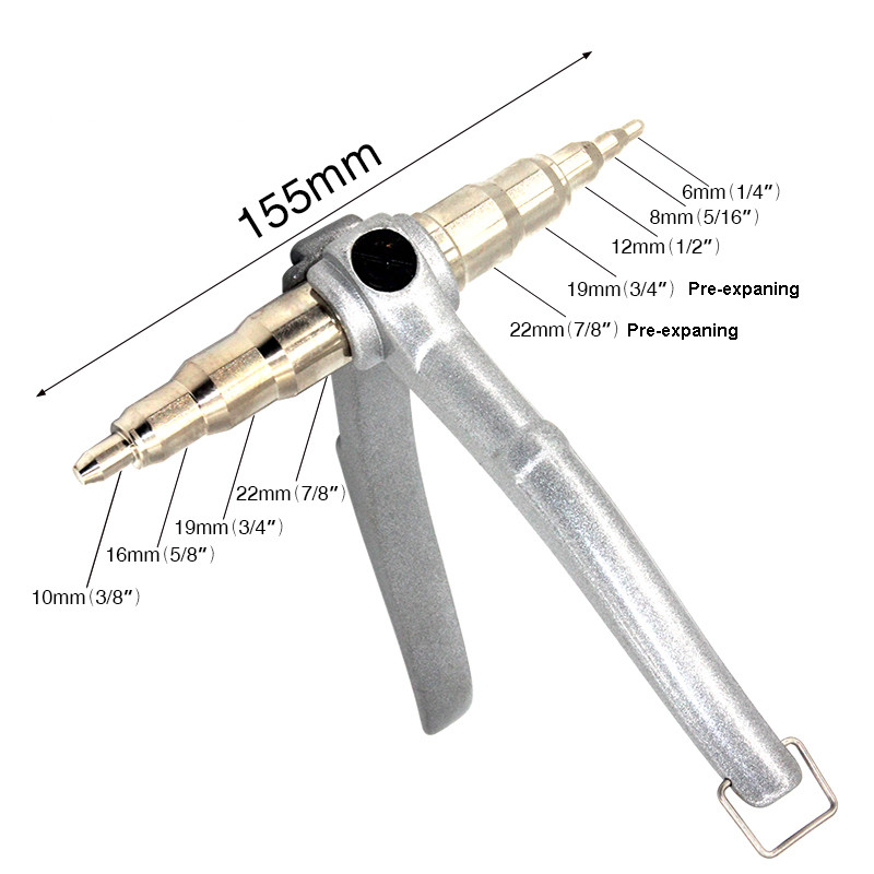 Интегрированный Swaging инструмент пунша с ручкой 1/4&quot;, 5/16&quot;, 3/8 ″, ″ 1/2, 5/8 ″, 3/4 ″, 7/8&quot;, 6mm, 8mm, 10mm, 12mm, 16mm, 19mm, 22mm
