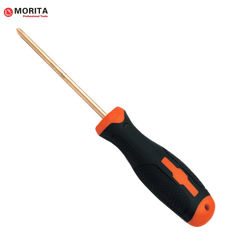 Несжигающие инструменты отвертка с отверстиями Phillips, Pozi, Torx Beryllium Bronze или Aluminum Bronze твердость до HRC30